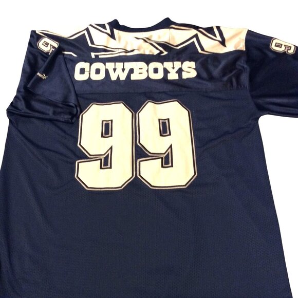 Puma 2XL Dallas Cowboys #99 Blue & White Football Jersey - Picture 4 of 5